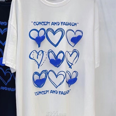 市场上装-T恤-休闲T恤【实拍】