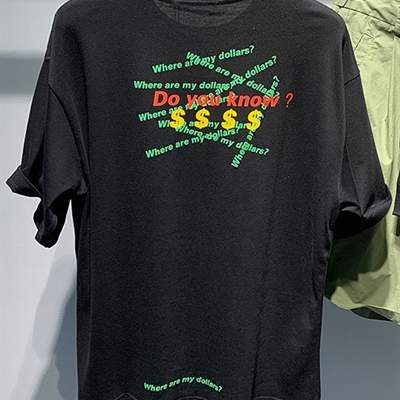 市场上装-T恤-微潮T恤【实拍】