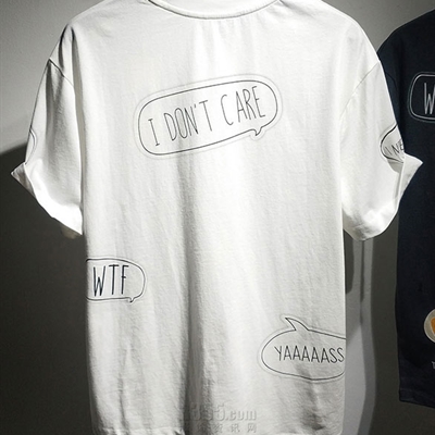 市场上装-T恤-休闲T恤【实拍】