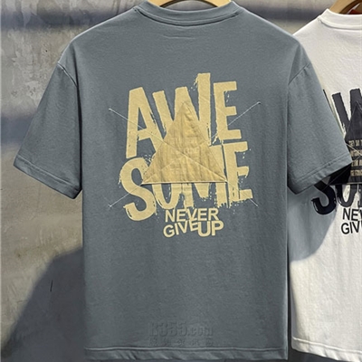 市场上装-T恤-休闲T恤【实拍】