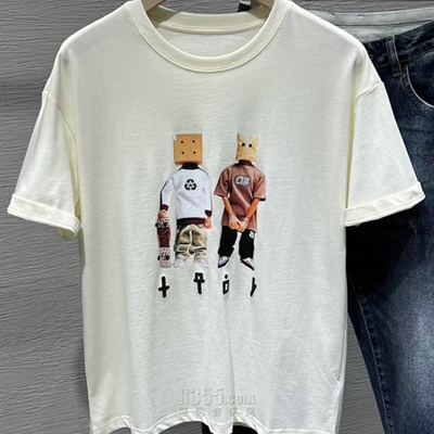 市场上装-T恤-休闲T恤【实拍】