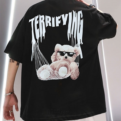 市场上装-T恤-微潮T恤