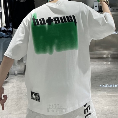 市场上装-T恤-微潮T恤