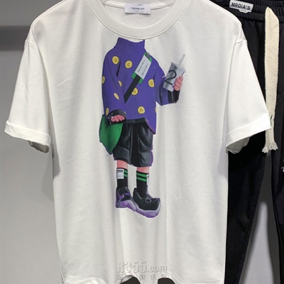 市场上装-T恤-休闲T恤【实拍】