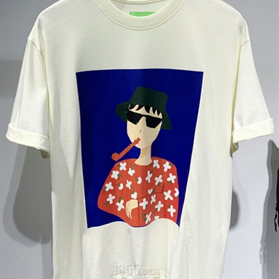 市场上装-T恤-休闲T恤【实拍】