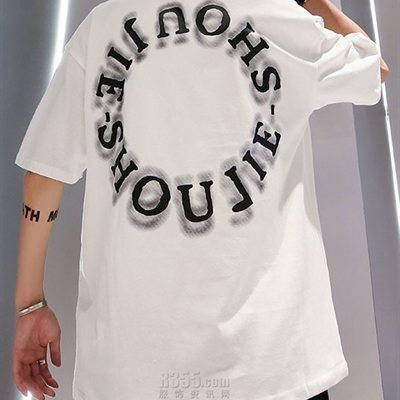 市场上装-T恤-微潮T恤