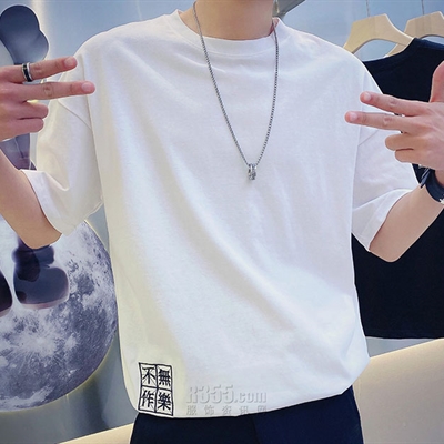 市场上装-T恤-微潮T恤