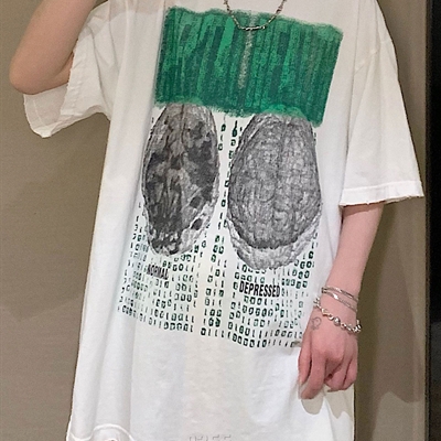 市场上装-T恤-微潮T恤