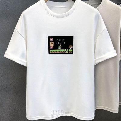 市场上装-T恤-休闲T恤【实拍】