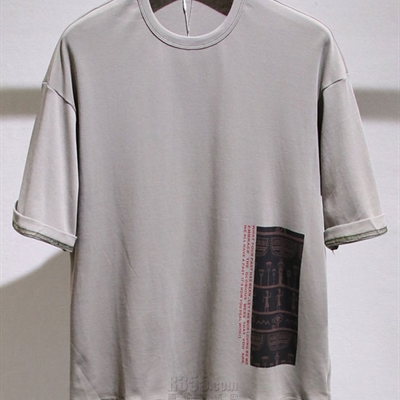 市场上装-T恤-休闲T恤【实拍】