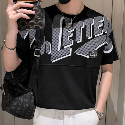 市场上装-T恤-微潮T恤