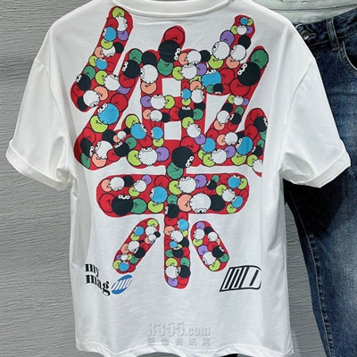 市场上装-T恤-微潮T恤【实拍】