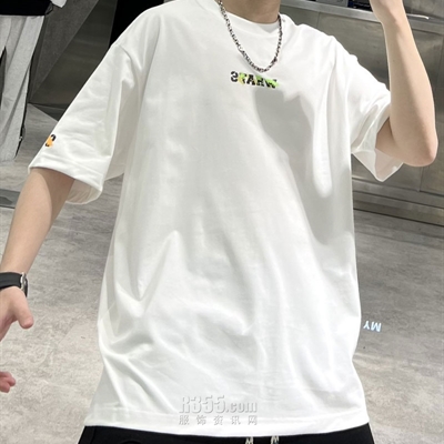 市场上装-T恤-微潮T恤