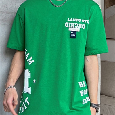 市场上装-T恤-微潮T恤