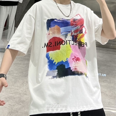 市场上装-T恤-微潮T恤