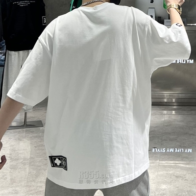 市场上装-T恤-微潮T恤