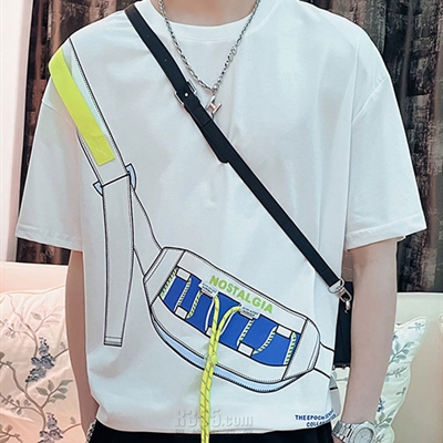 市场上装-T恤-微潮T恤