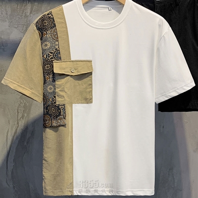 市场上装-T恤-休闲T恤【实拍】