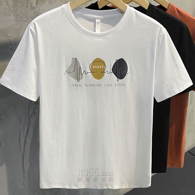 市场上装-T恤-休闲T恤【实拍】