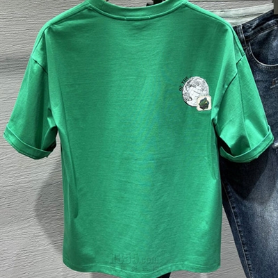 市场上装-T恤-休闲T恤【实拍】