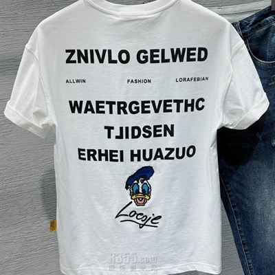 市场上装-T恤-休闲T恤【实拍】