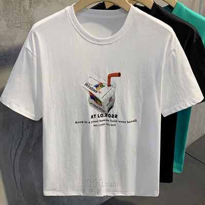 市场上装-T恤-休闲T恤【实拍】