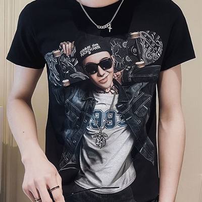 市场上装-T恤-休闲T恤