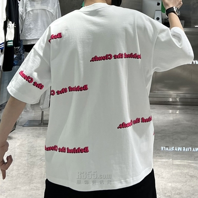 市场上装-T恤-微潮T恤