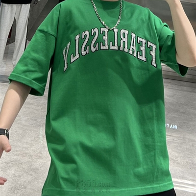 市场上装-T恤-微潮T恤