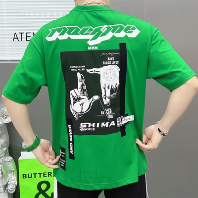 市场上装-T恤-微潮T恤