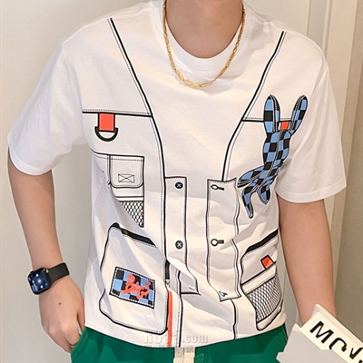 市场上装-T恤-微潮T恤