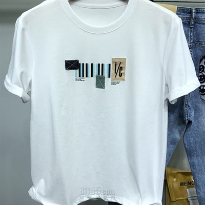 市场上装-T恤-休闲T恤【实拍】