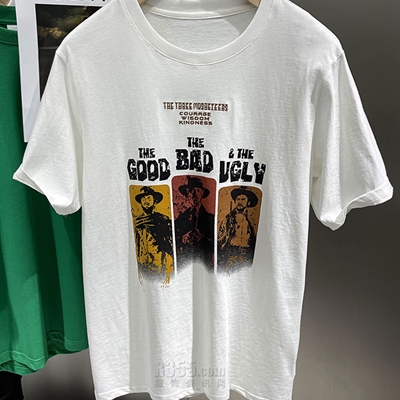 市场上装-T恤-休闲T恤【实拍】