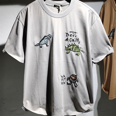 市场上装-T恤-休闲T恤【实拍】