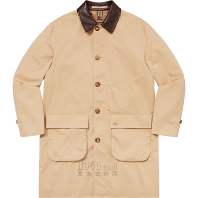 商场品牌-中长外套-中长外套【BURBERRY X Supreme】