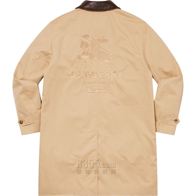 商场品牌-中长外套-中长外套【BURBERRY X Supreme】