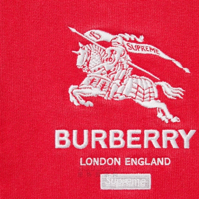 商场品牌-长袖-T恤【BURBERRY X Supreme】