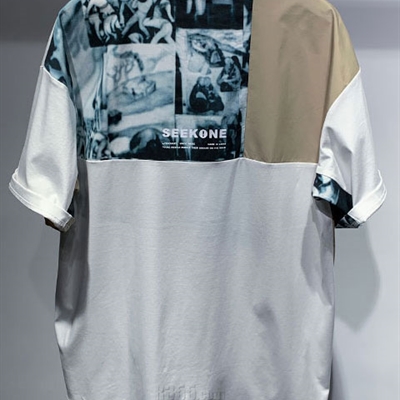 市场上装-T恤-微潮T恤【实拍】