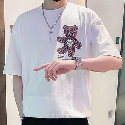 市场上装-T恤-微潮T恤