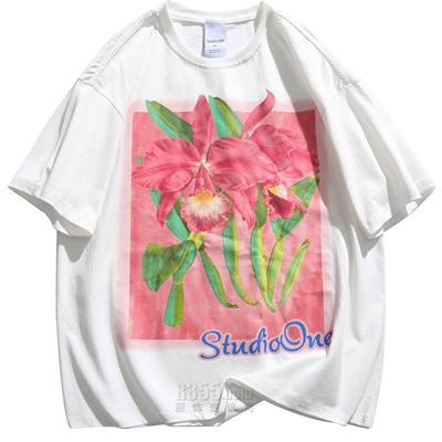 市场上装-T恤-微潮T恤