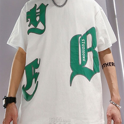 市场上装-T恤-微潮T恤