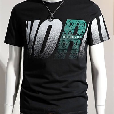 市场上装-T恤-微潮T恤