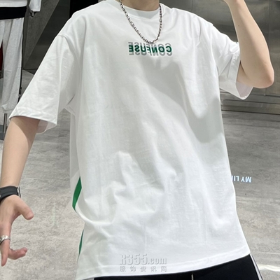 市场上装-T恤-微潮T恤