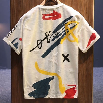 市场上装-T恤-微潮T恤【实拍】