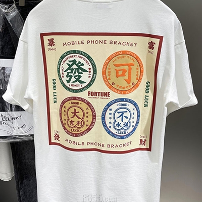 市场上装-T恤-休闲T恤【实拍】