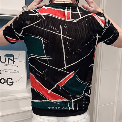 市场上装-T恤-微潮T恤