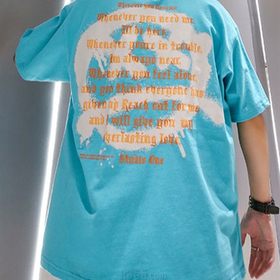 市场上装-T恤-微潮T恤