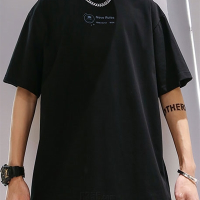 市场上装-T恤-微潮T恤