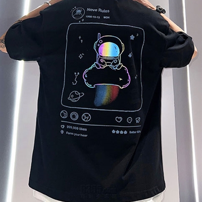 市场上装-T恤-微潮T恤