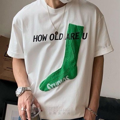 市场上装-T恤-休闲T恤